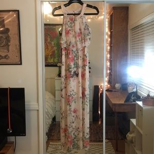 Maxi floral dress